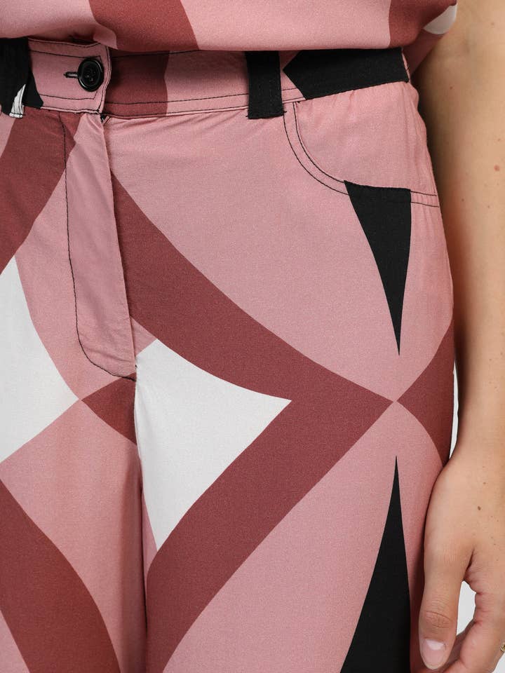 An'ge - Vente Pantalon – femme - PANTALON PHLORA galimo rose4