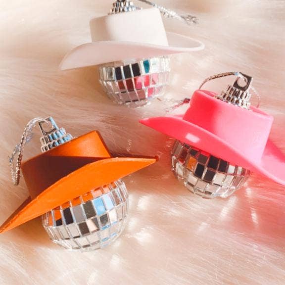 Weavey Studio - Wholesale Car Decorative Charm - Women’s - Disco Cowgirl Car Charm, Cowgirl Car mirror hanging3