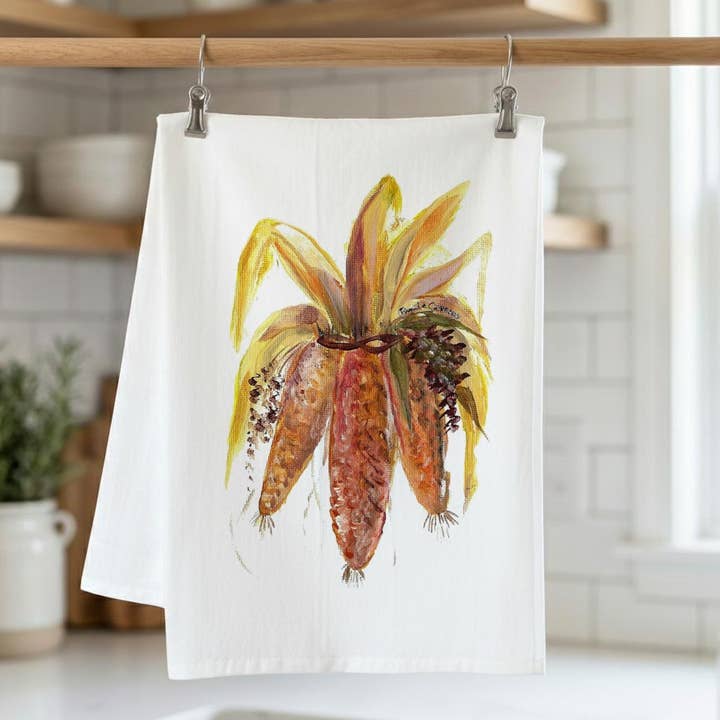 Indian Summer Kitchen Towel for wholesale by Pamela Cassidy Designs