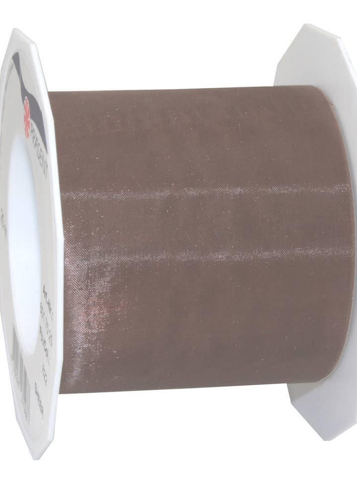 Organza Sheer 25-m-Rolle 72 mm weiss für den Großhandel von C.E. PATTBERG GmbH & Co. KG