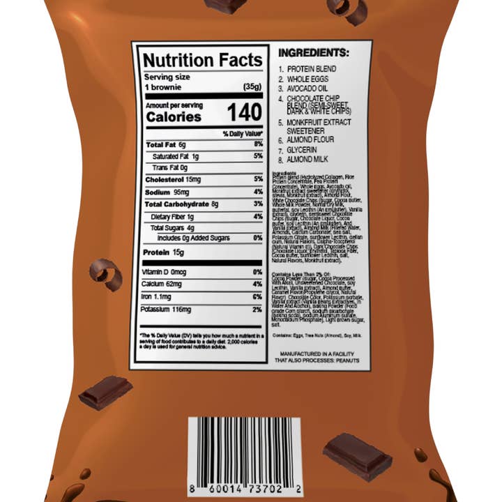 Munch Better - Vente Brownies - Dulce de Leche - Maigre4