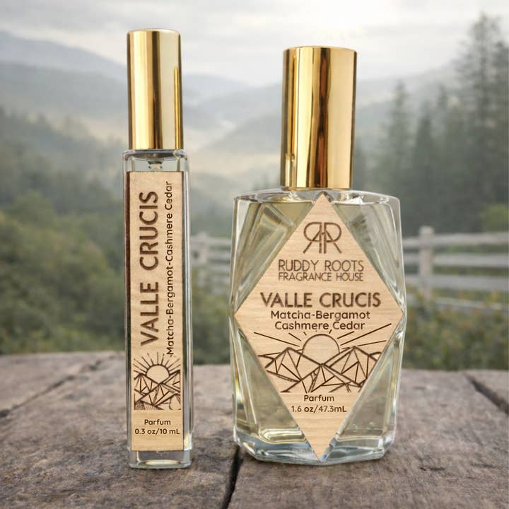Parfum pour dames de Valle Crucis pour la vente par Ruddy Roots Mercantile & Fragrance House