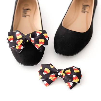 Melissa Velia - Wholesale Shoe Accessories - Candy Corn Shoe Clips1