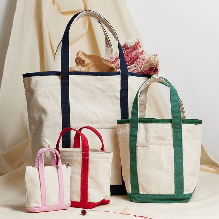 Sensibling Corp. - Wholesale Tote Bag - Women's - Small Multi Purpose Canvas Tote Bag
