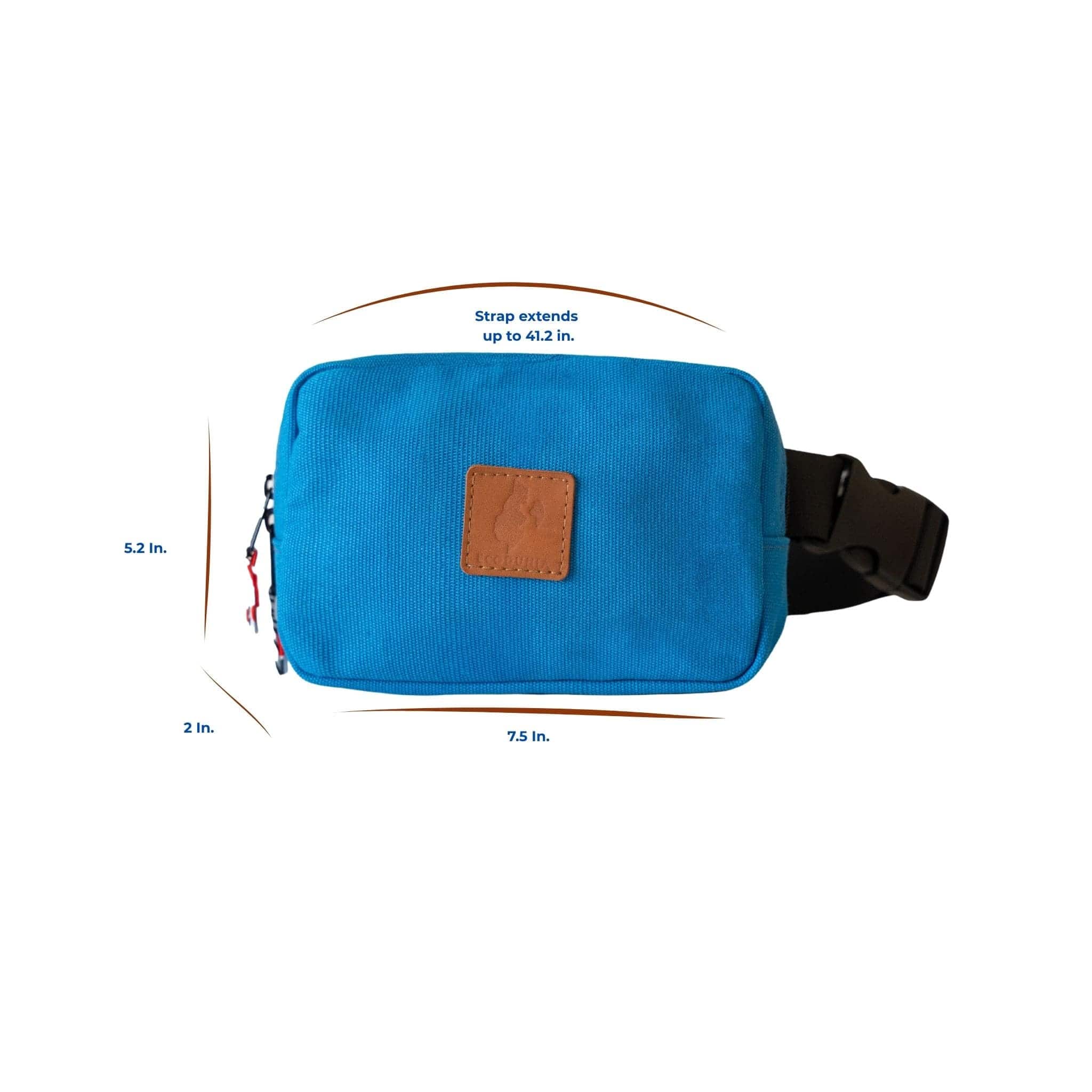 Ecodunia - Wholesale Belt Bag - Unisex - Canvas Crossbody Belt Bag Pouch, The Everywhere Belt Bag 1L56