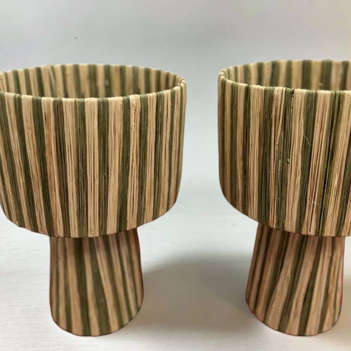 Gran Wholesale – Großhandel Akzent-/Schreibtischleuchte – Natürliche Raffia-Tischlampe — marokkanischer handgefertigter Korbschirm