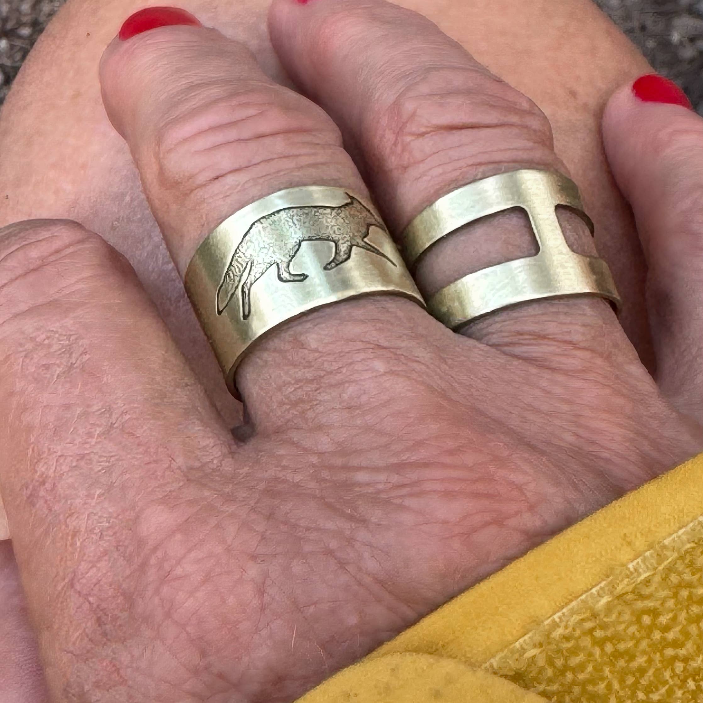 Daphne Lorna - Wholesale Band/Stacked Ring - Fox Run Adjustable Ring3