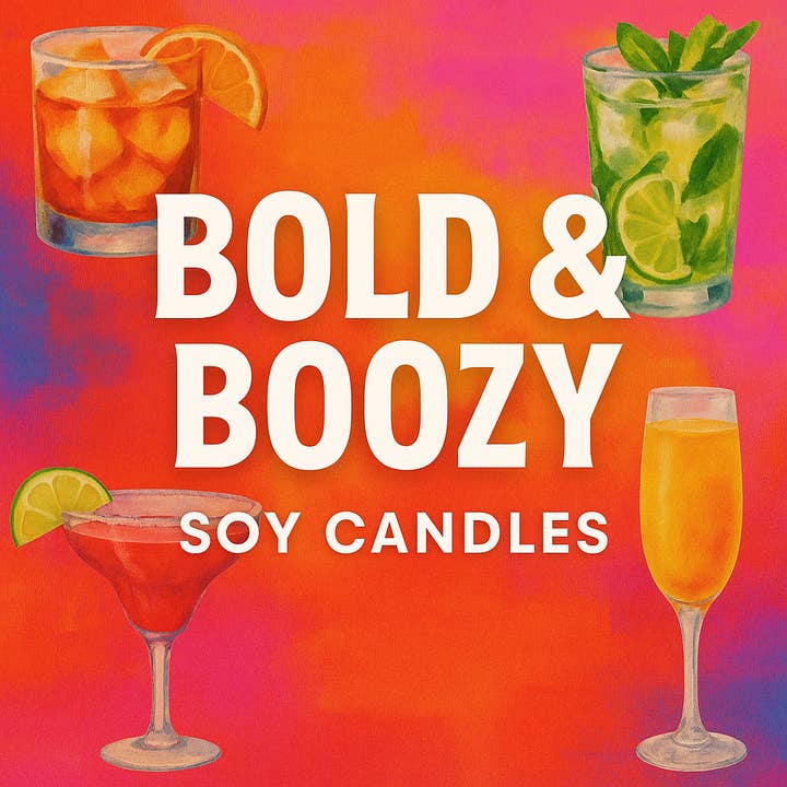 Birch Candle Studio - Wholesale Jar/filled candle - Unlabeled Soy Candles - Bold & Boozy1