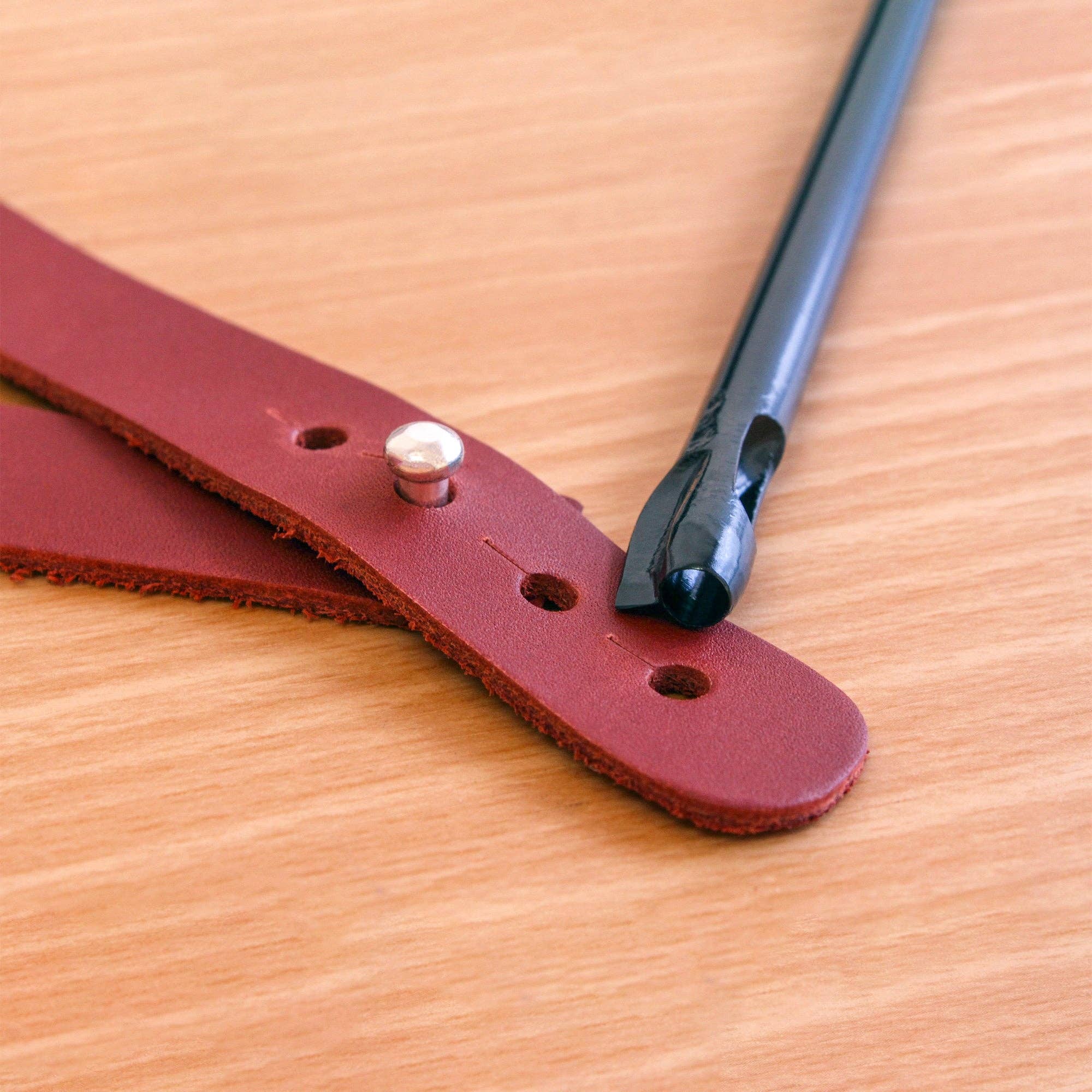 Realeather – wholesale Craft tool – Button Hole Punch2