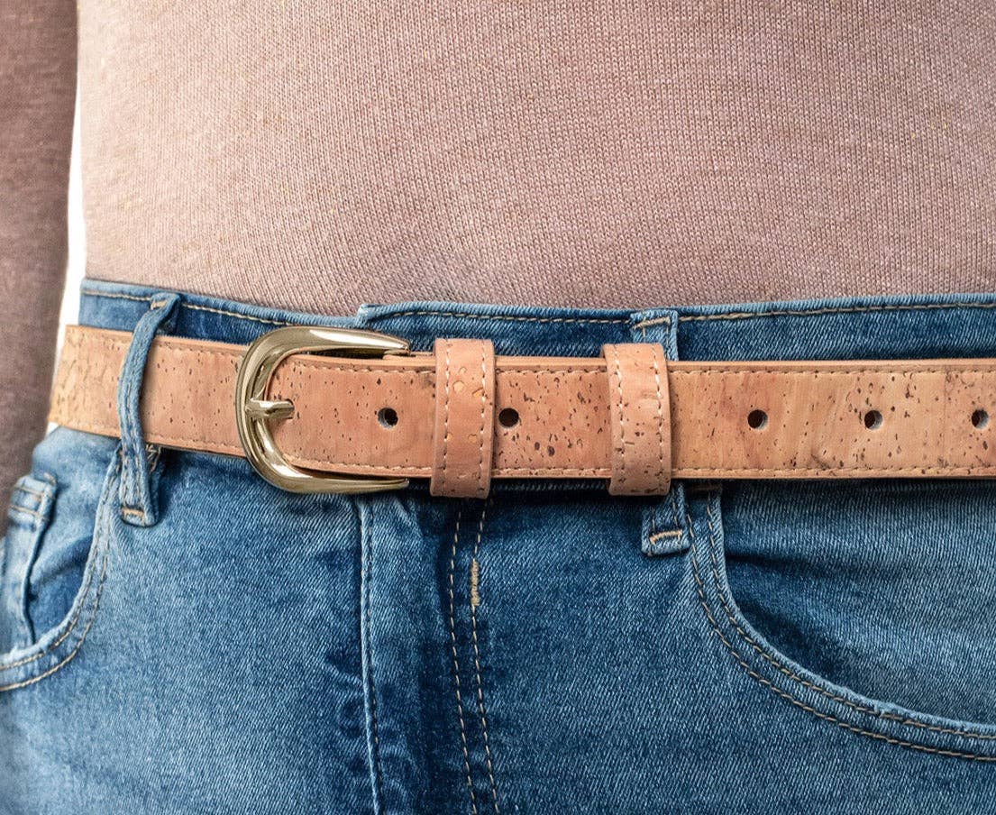 Simaru – Großhandel Gürtel – Damen – Damengürtel Kork Maceio6