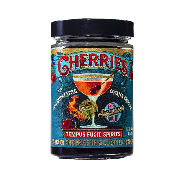 King Floyd’s - Wholesale Cocktail Mix/Syrup - Tempus Fugit Cocktail Cherries1