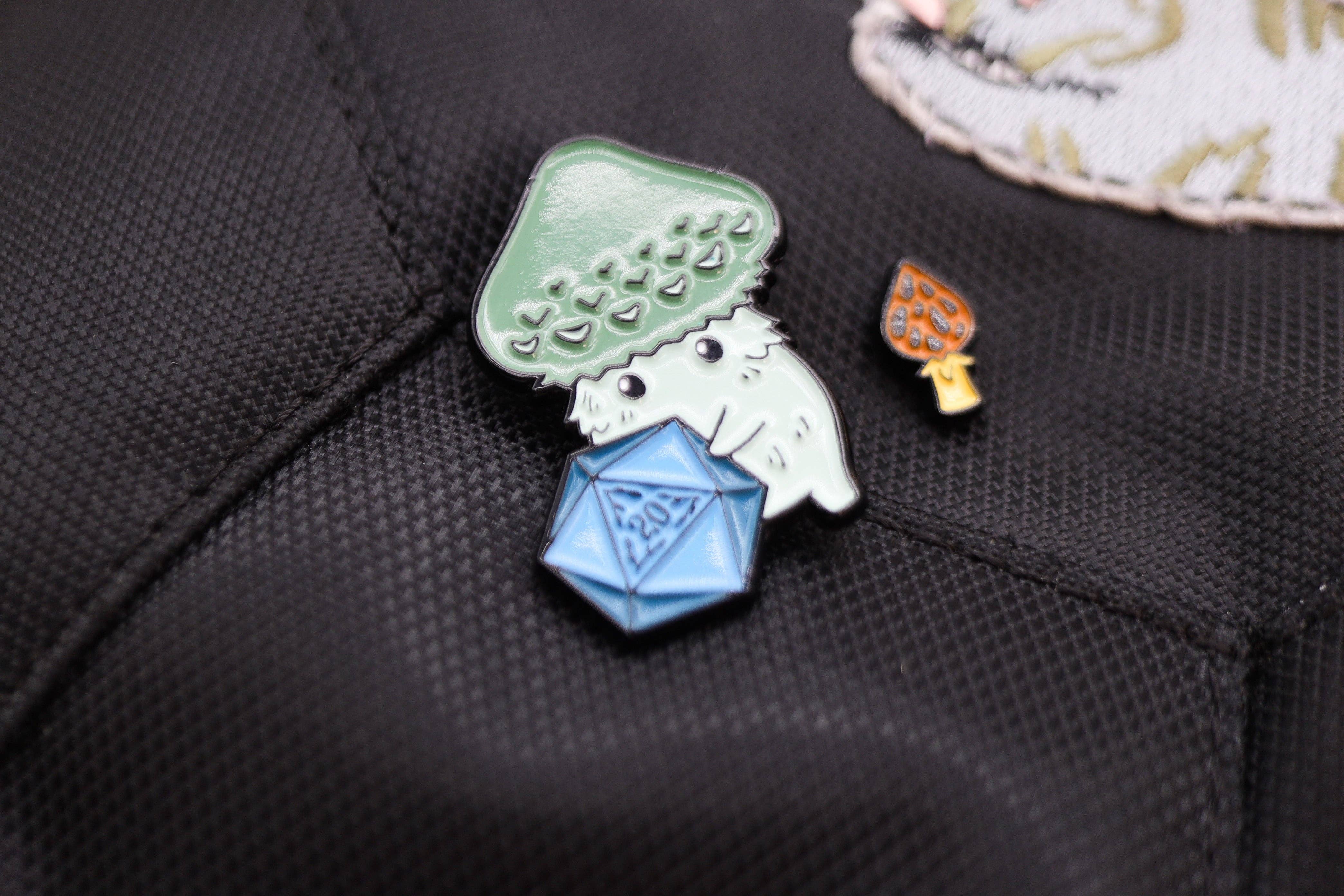 Foam Brain Games - Wholesale Lapel Pin/Button - Mystery Loot: Friendly Fungi7