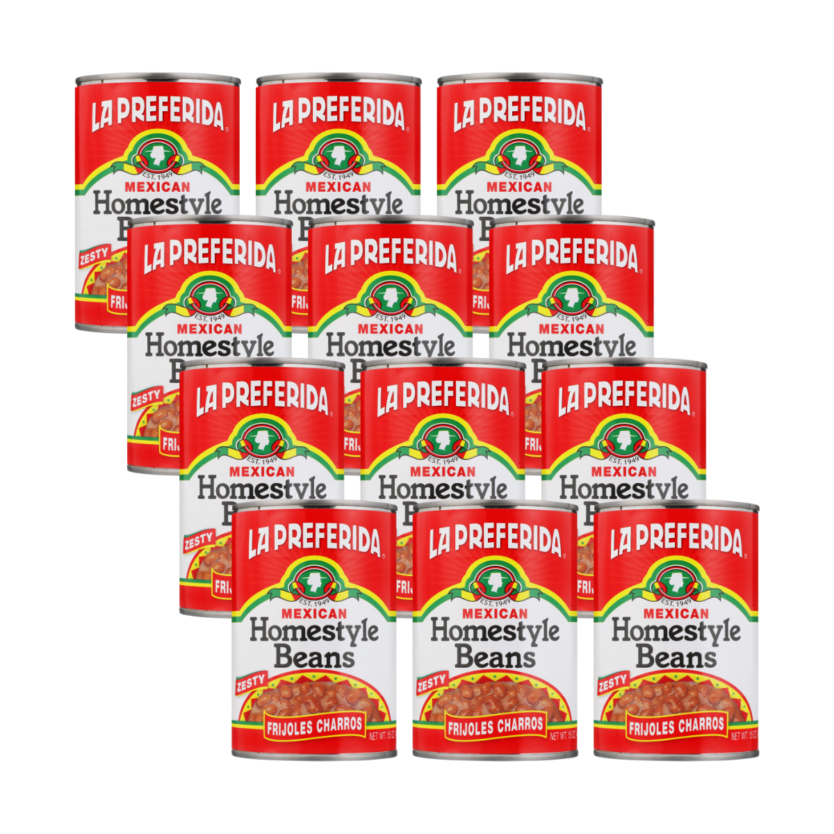 La Preferida Inc - Wholesale Beans - Homestyle Beans (Frijoles Charros)2