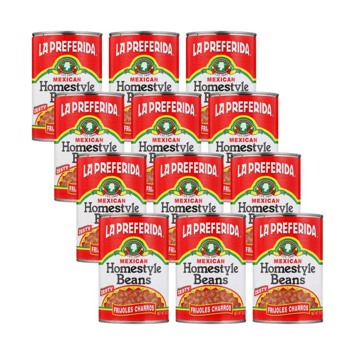 La Preferida Inc - Wholesale Beans - Homestyle Beans (Frijoles Charros)2