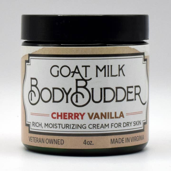 4 Oz Body Budder, Cherry Vanilla for wholesale by Bates Family Farm
