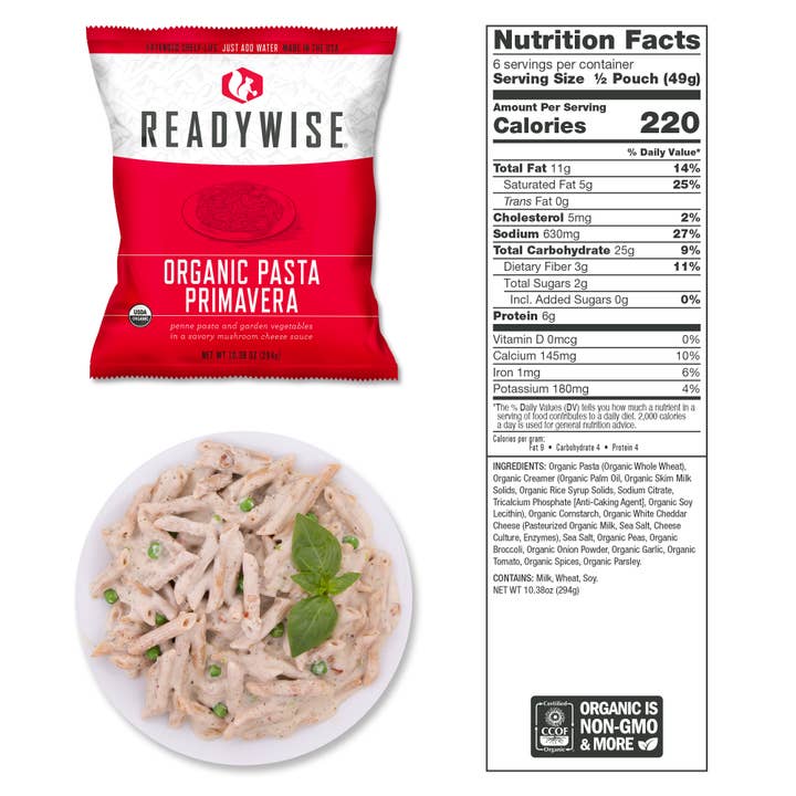 Ready Wise - Wholesale Food Storage Container - 90 Serving Organic Bucket3