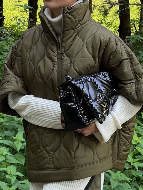 Cape Style Zip Up Coat for wholesale by AZSHOP Trading LLC