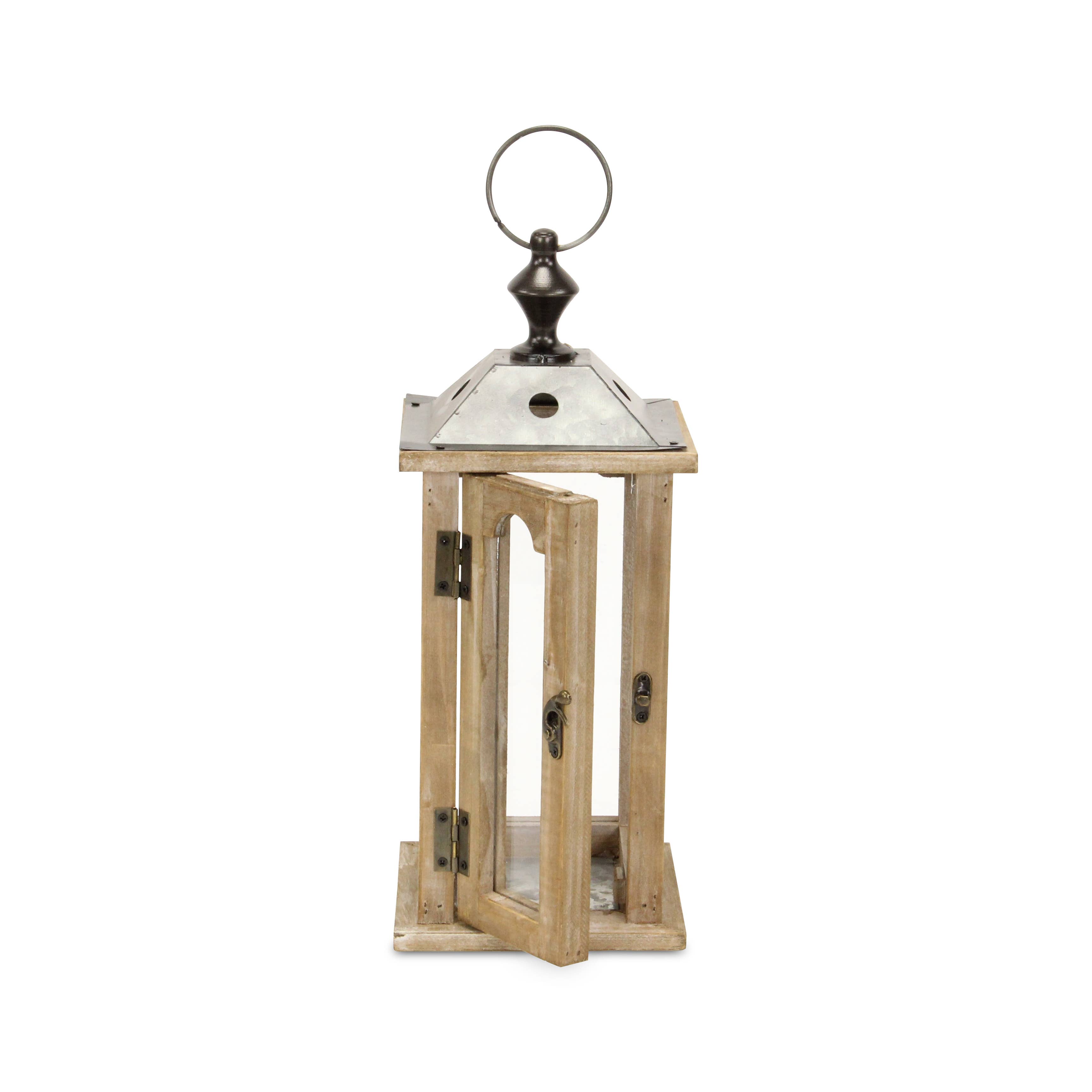 Cheungs Home Decor - Wholesale Lantern - Therin Wood & Metal Decor Lantern3