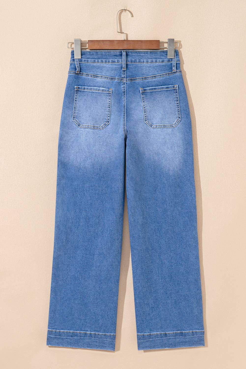 LA Society - Wholesale Jeans - Women's - Cropped High Rise Wide Leg Jeans14