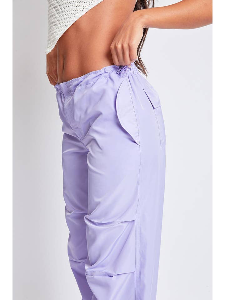 YMI - Wholesale Pants - Women's - Relaxed Nylon Parachute Pants-P1761N130