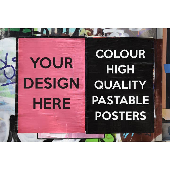 Outdoor Poster & Billboard Printing for Flyposting for wholesale by Cardiff Poster Printing