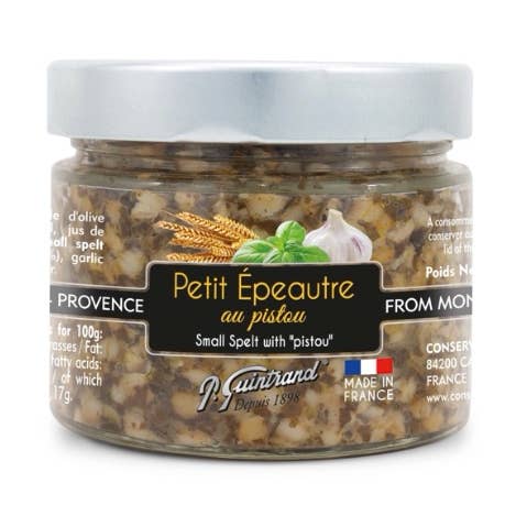 Mont Ventoux petit espelta com pistou CONSERVES GUINTRAND 314 ml (frasco) por atacado de CONSERVES GUINTRAND