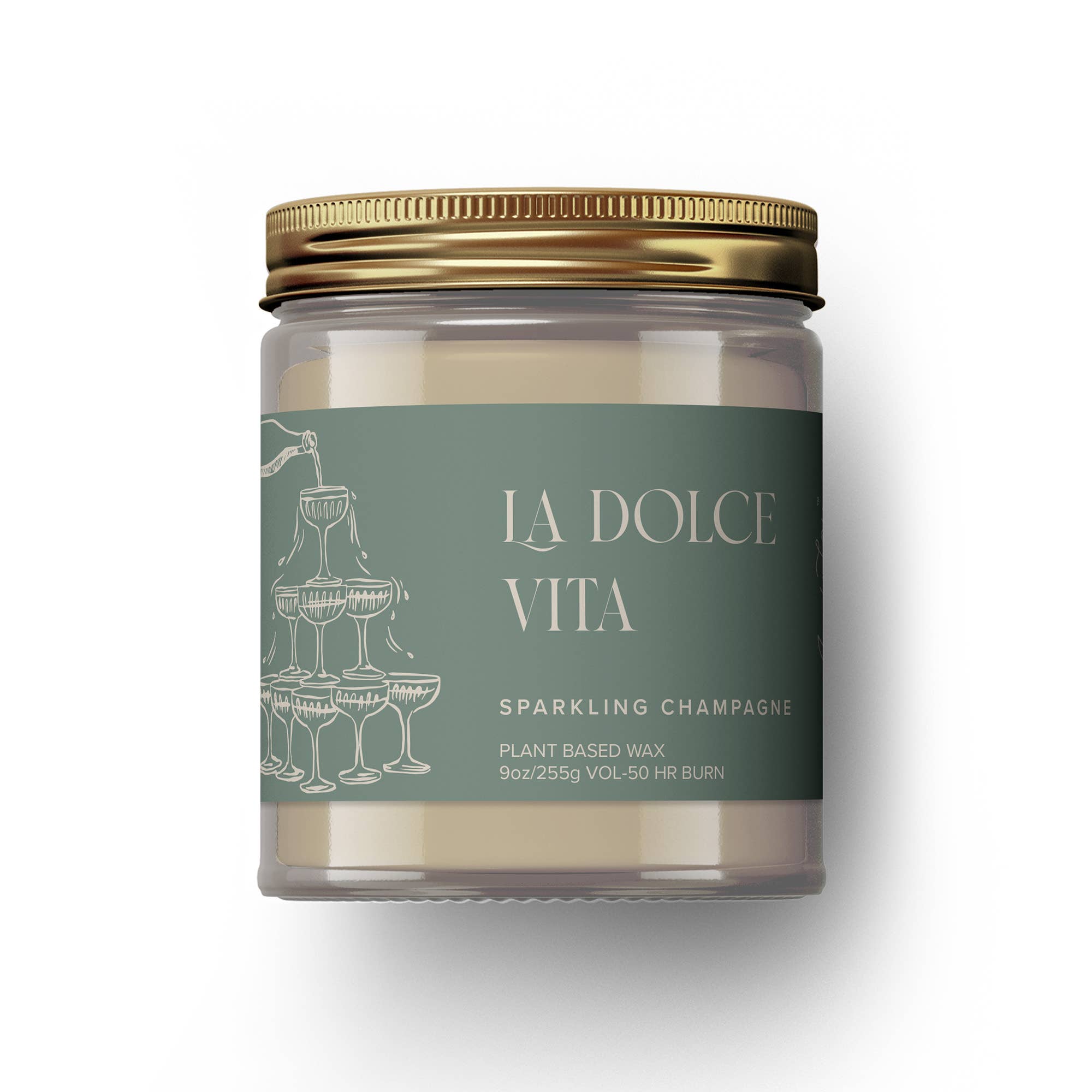 Austy Lou by Broken Top Brands – wholesale Jar/filled candle – La Dolce Vita 9oz Soy Candle0
