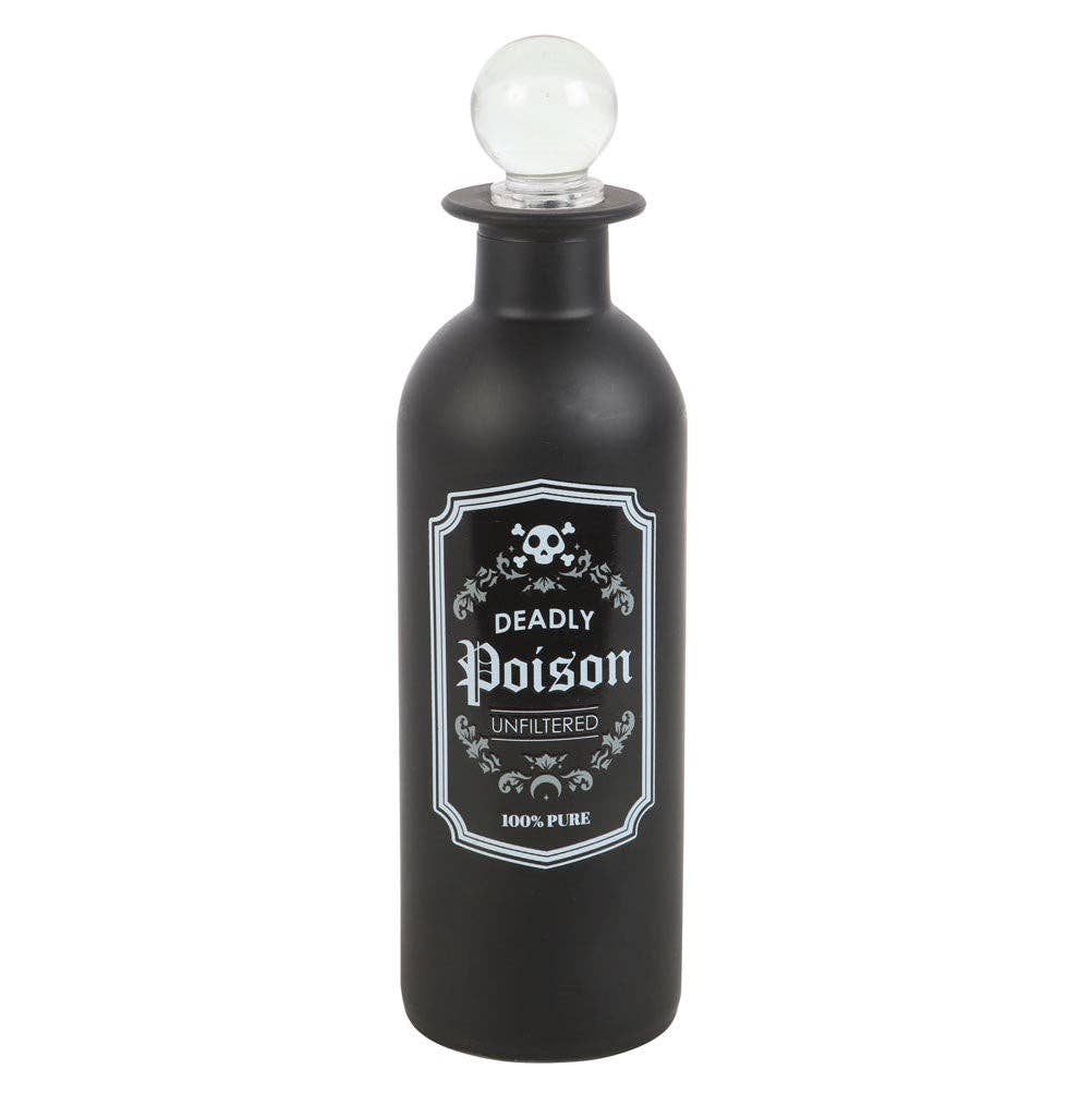Something Different Wholesale - Wholesale Tafelbladdecoratie - Decoratieve glazen fles met gifdrank 'Deadly Poison'1