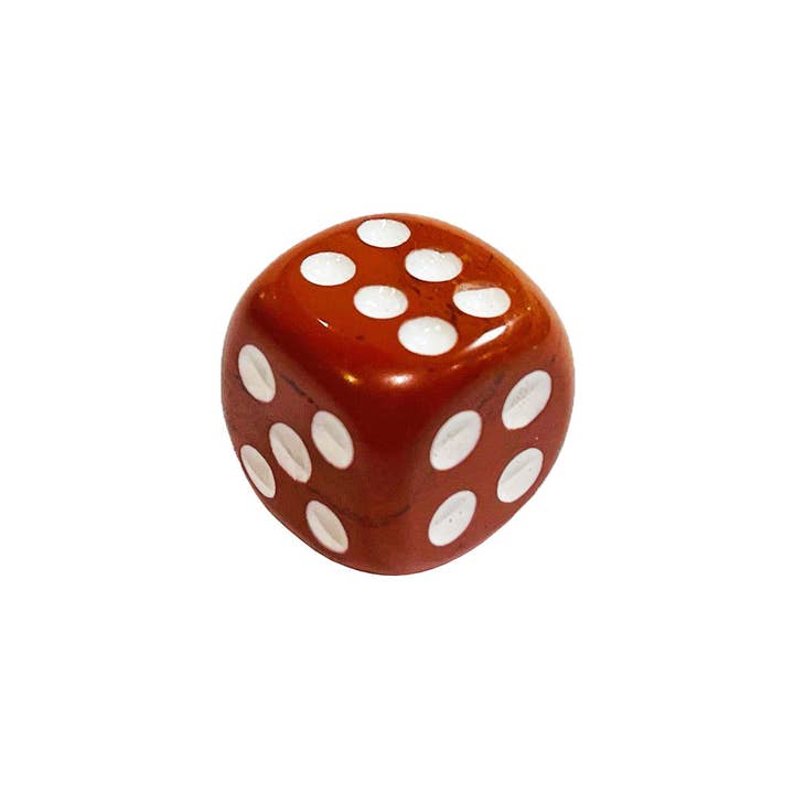 Jeu De Dés - Jaspe Rouge pour la vente par France Mineraux