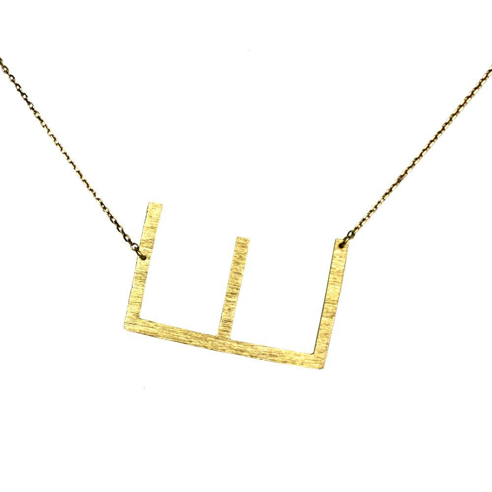Alora Boutique Inc. - Wholesale Pendant/Charm Necklace - Monogram Collection Initial Necklace3