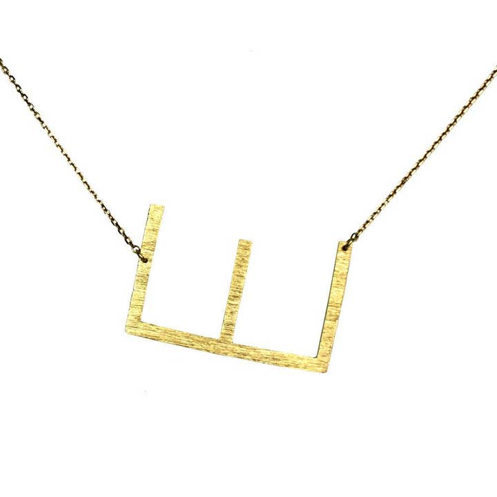 Alora Boutique Inc. - Wholesale Pendant/Charm Necklace - Monogram Collection Initial Necklace3