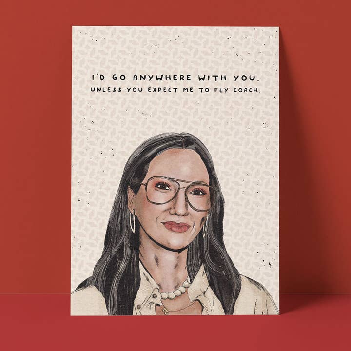 Tarjeta RHONY - Jenna no vuela en autobús para venta al por mayor de Pretty Good Cards