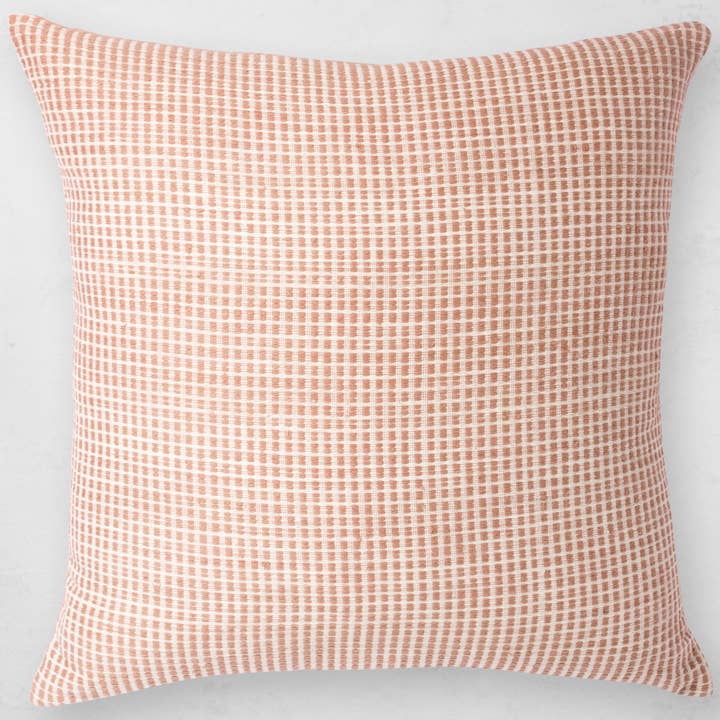 Bolé Road Textiles - Vente Coussin décoratif - Coussin Aman - Dusty Rose