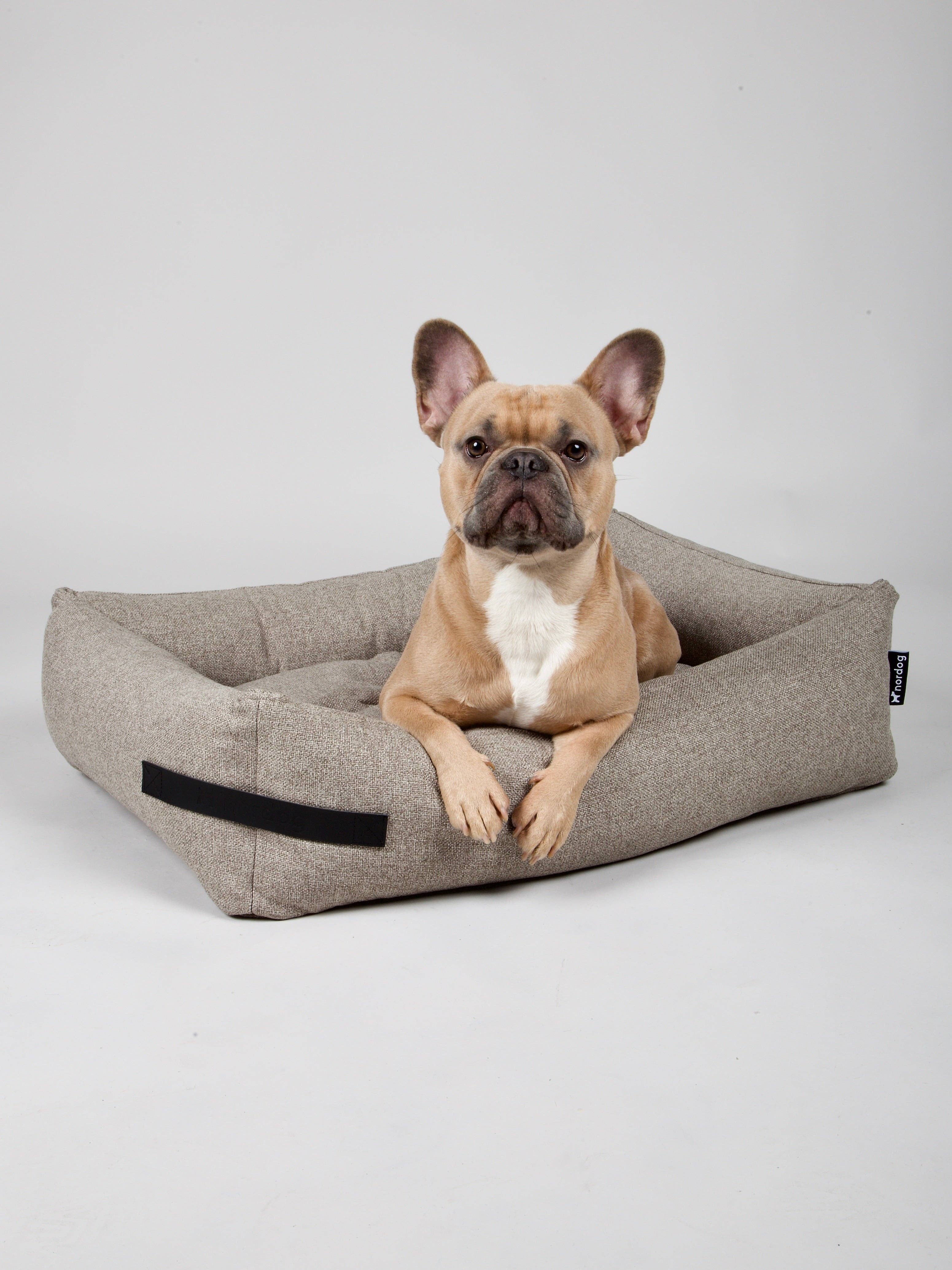 Hygge Dog Bed Cappuccino for wholesale on Faire9