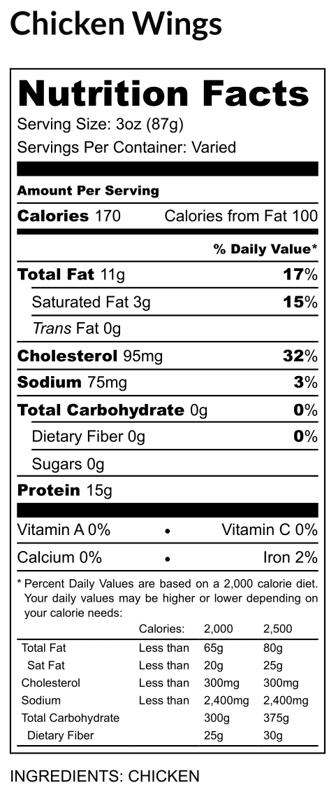 Grass Roots Farmers Coop - Wholesale Chicken - Pasture Raised Chicken Wings4