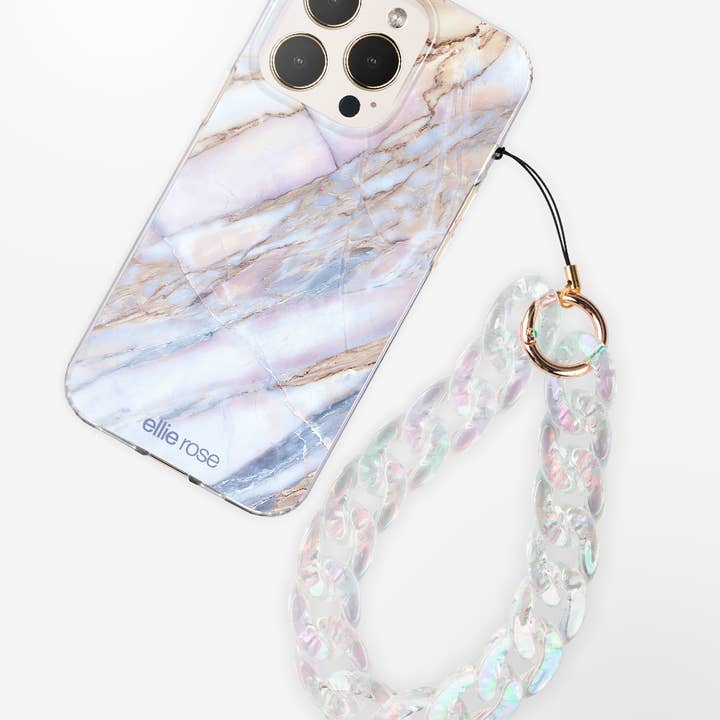 Ellie Rose - Wholesale Phonecase Strap - Phone Charm - Clear Holographic4
