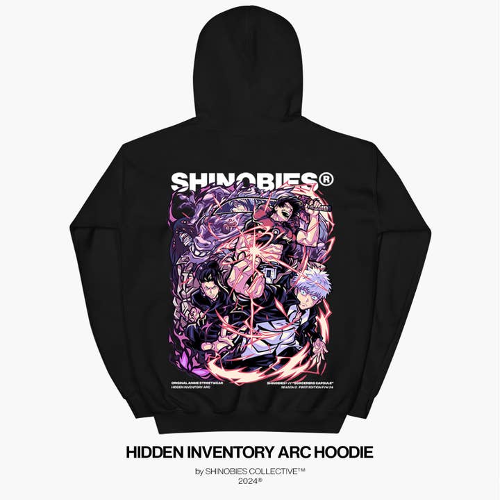 Hidden Inventory Arc Pullover Hoodie for wholesale by Shinobies