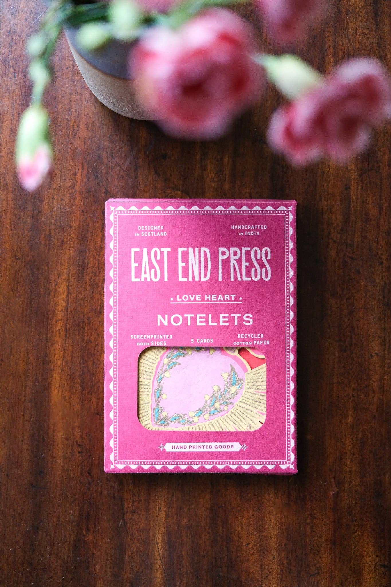 East End Press – wholesale Stationery/notecard set – Love Heart Notecards Set8