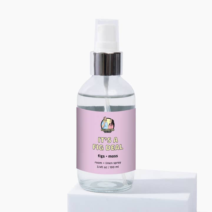 It’s a Fig Deal Room Spray – Clean Candles, Clean Jokes for wholesale by Nalluminations® - Clean Candles, Clean Jokes