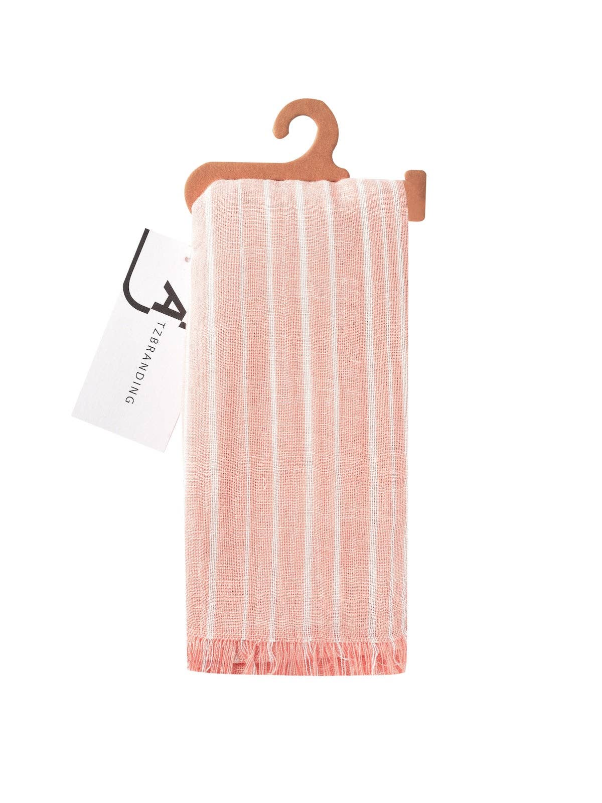 Funkyrel® Atzbranding Limited - Wholesale Sjaal - Dames - Scarvii - Elegante Sjaal met Lange Strepenstijl17