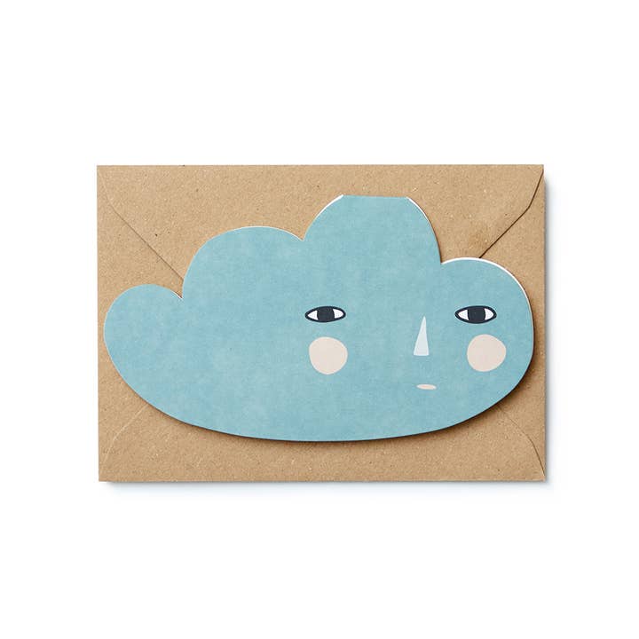 Donna Wilson - Wholesale Everyday Greeting Card - Cloud Cut-Out Card1