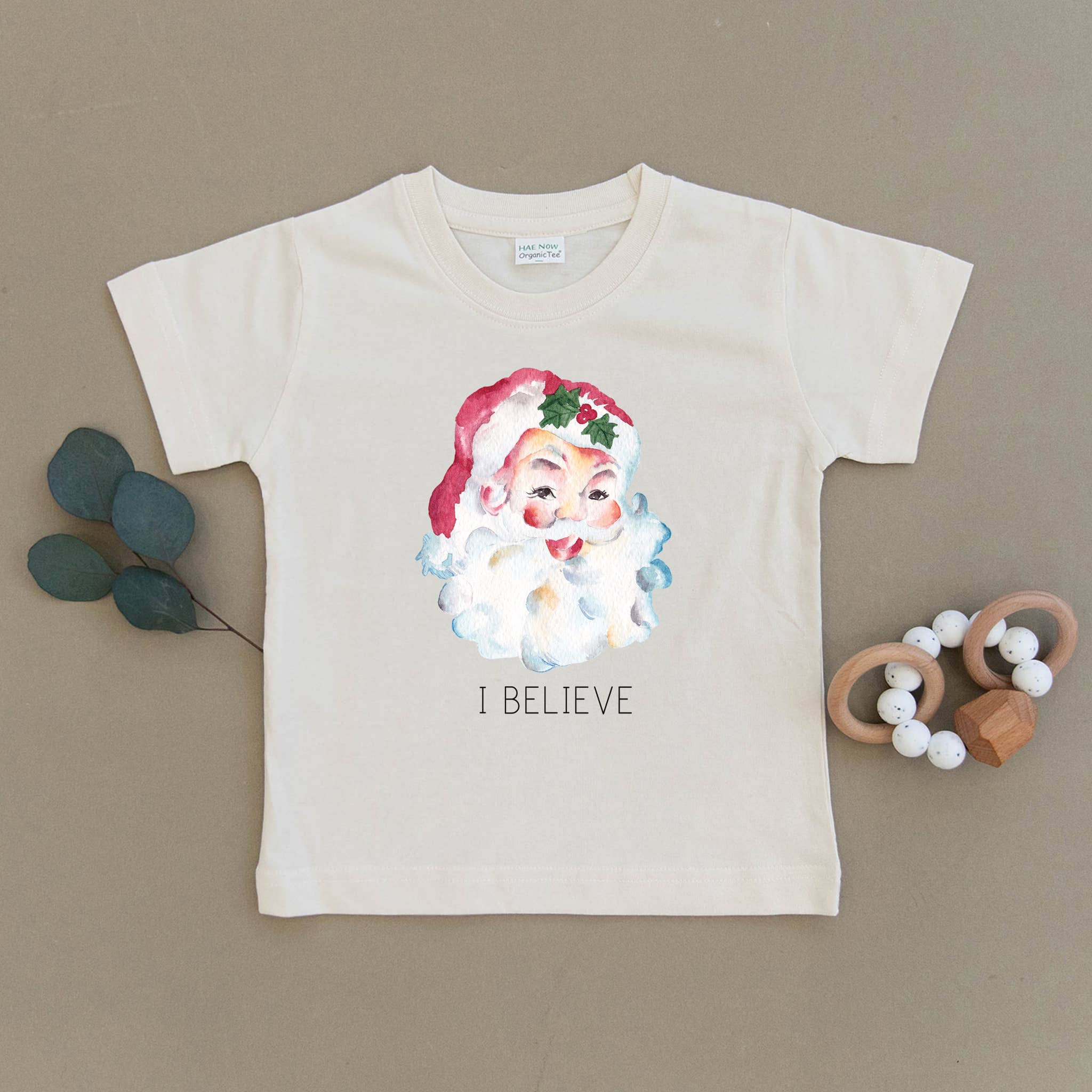 Urban Baby Co. - Wholesale Bodysuit (Non-Footed) - Baby - I Believe Santa Claus Organic Baby Onesie & Toddler Tee5