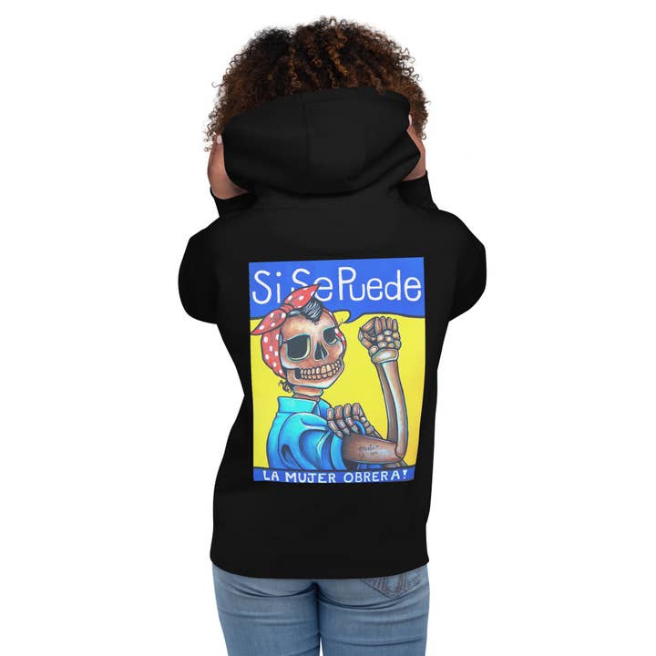 “Sí Se Puede” Unisex Hoodie for wholesale by The Art of Francella