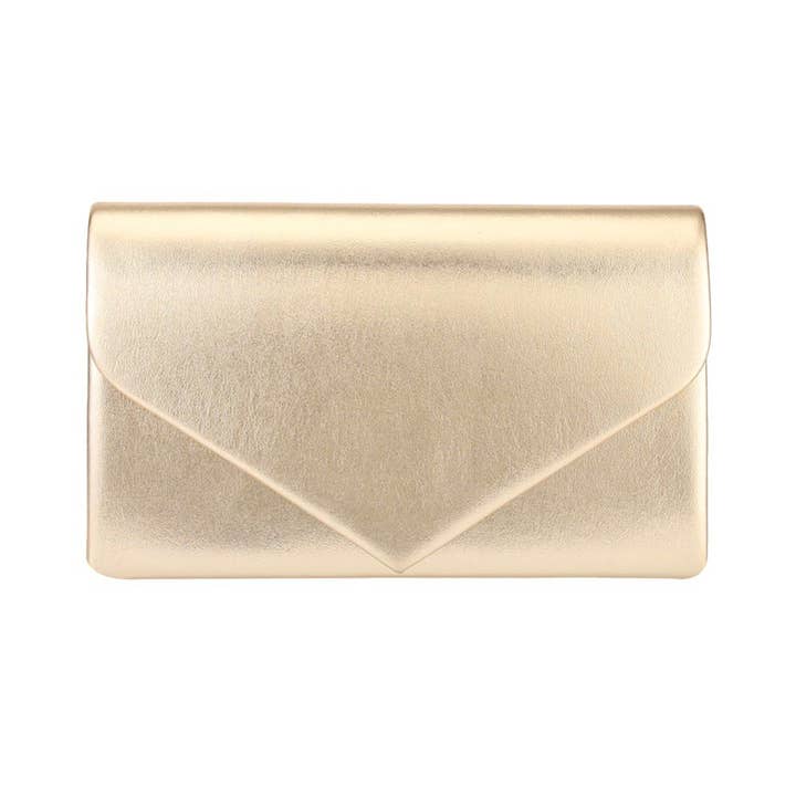 Pearl and Rox - Wholesale Clutch - Dames - Schoudertas met metalen enveloppe, avondtasje1