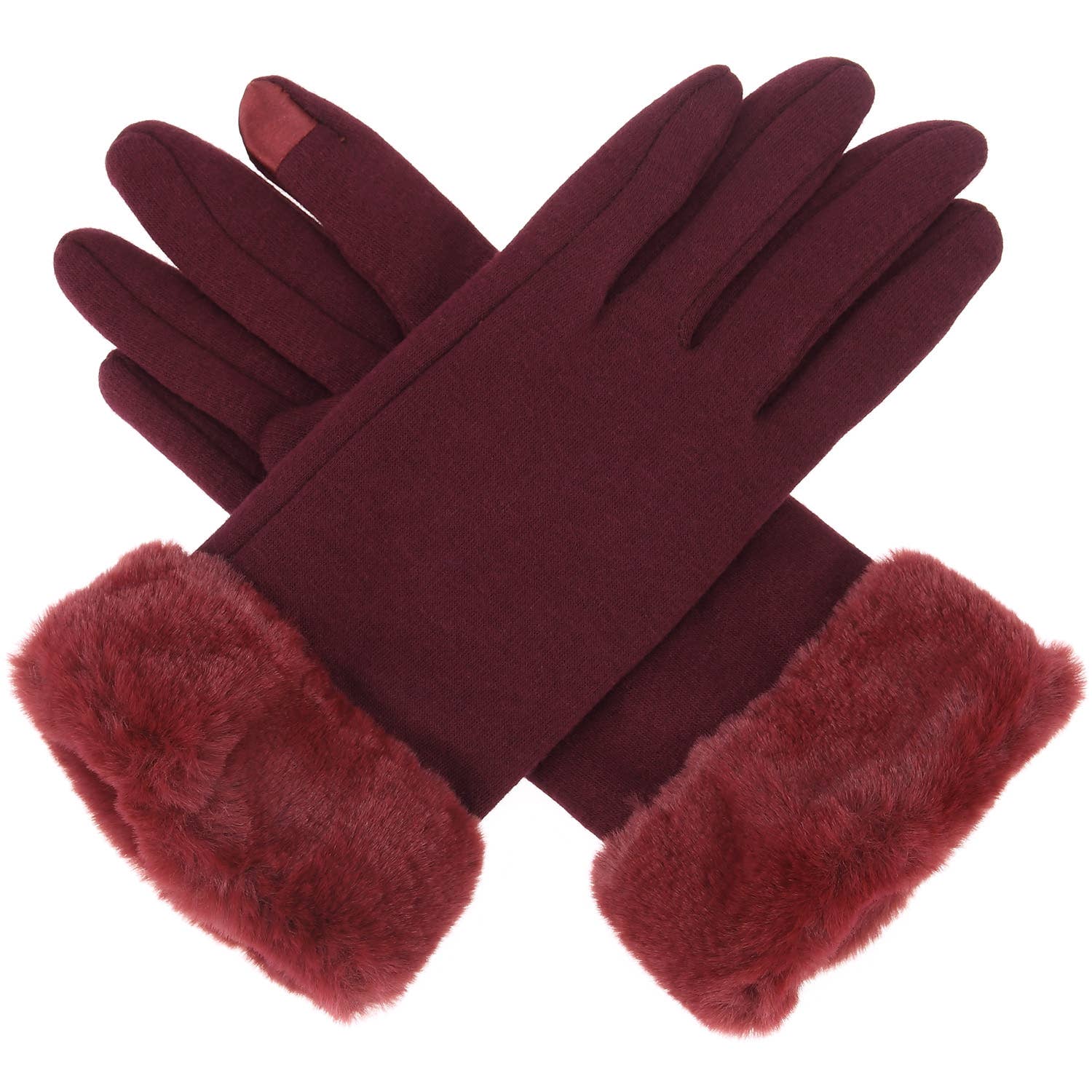 Jasper Trading LLC - Wholesale Gloves - Women's - JG764 - One Dozen Ladies Fleece Texting Gloves2