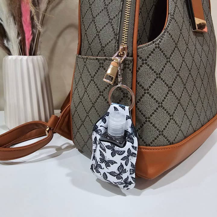 Sweet 'n' Fab Creationz - Wholesale Keychain – Women's - Hand Sanitizer Bottle Holder Keychain3