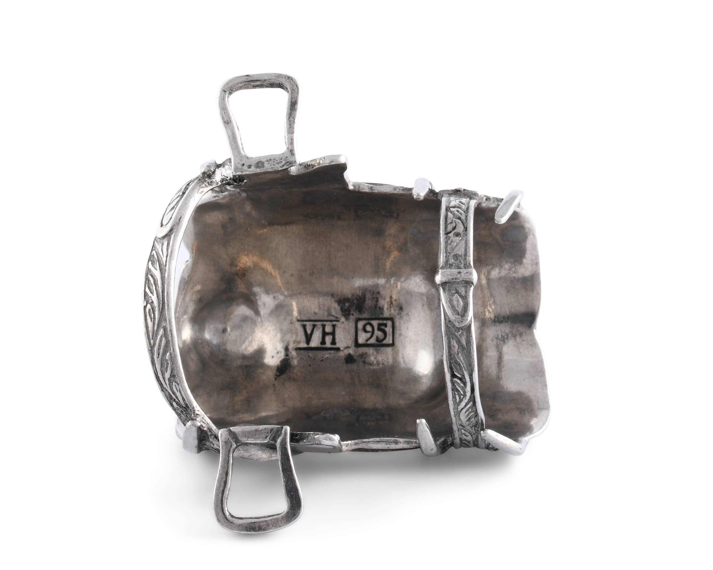 Vagabond House – wholesale Servettring – Tenn Cowboy sadel Servett Ring6