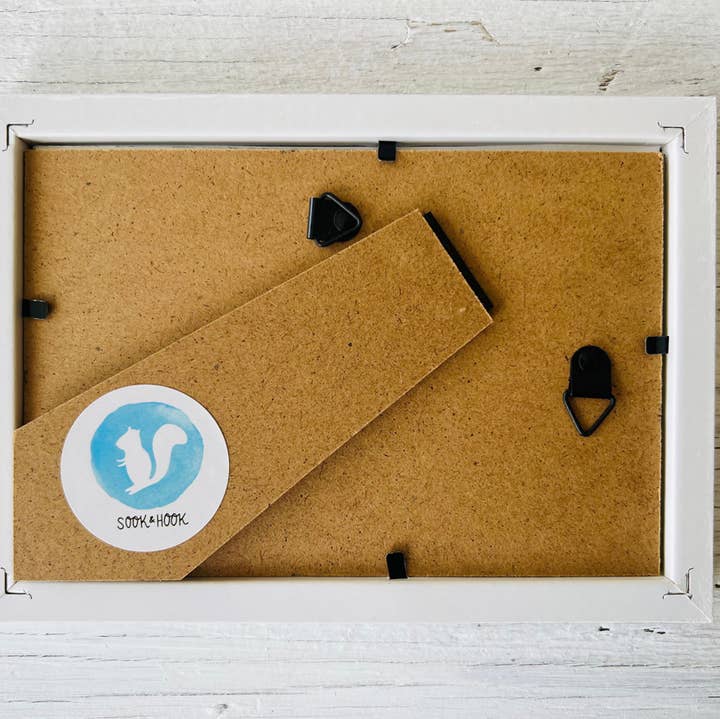 Sook & Hook - Wholesale Art Print - Clover with Ladybug Sea Glass Art4