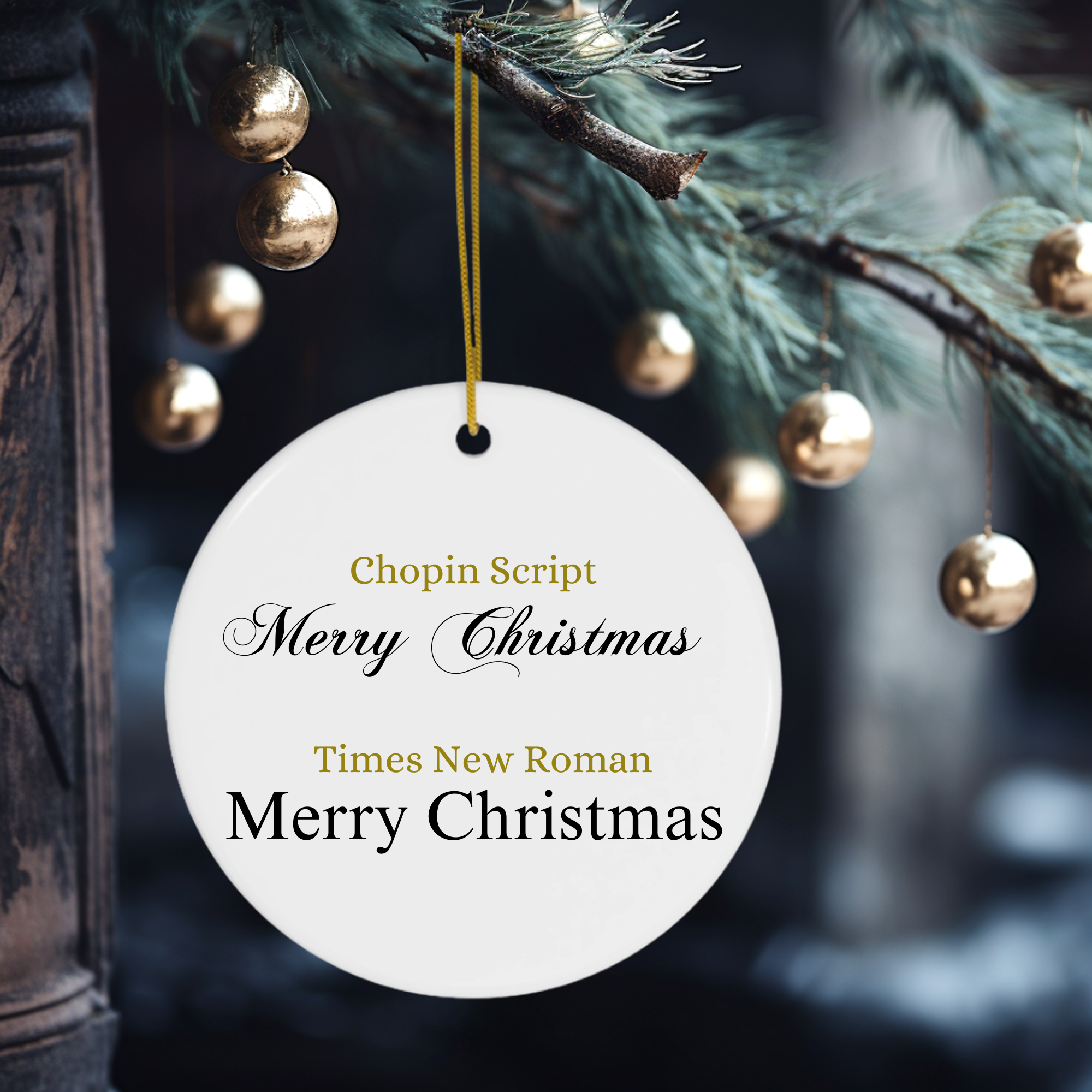 Fernville Creations - Vente Objets de décoration - Décoration en céramique Winter Night avec motif de vitrail6