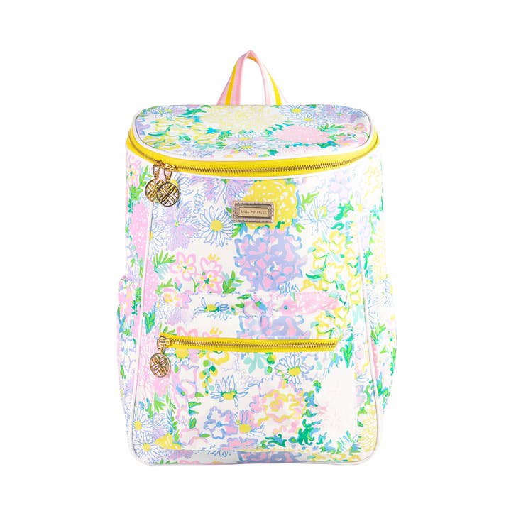 Backpack Cooler, Lilly Garden Home for wholesale by Lilly Pulitzer by Lifeguard Press